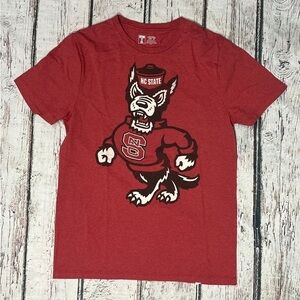 North Carolina State Wolf Pack NCAA Collegiate NCAA Red ACC Tshirt